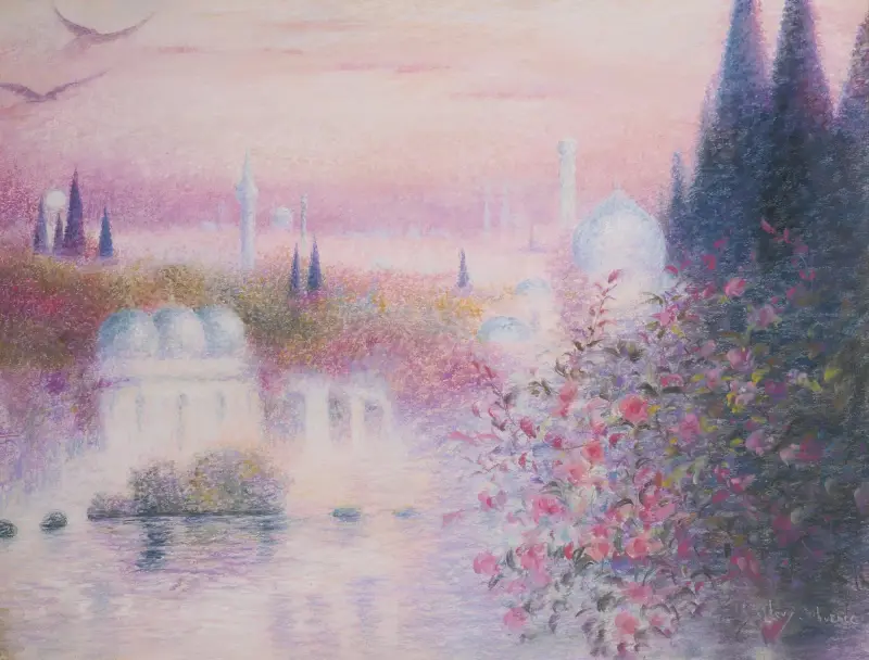 Die Rosen von Ispahan von Lucien Lévy-Dhurmer