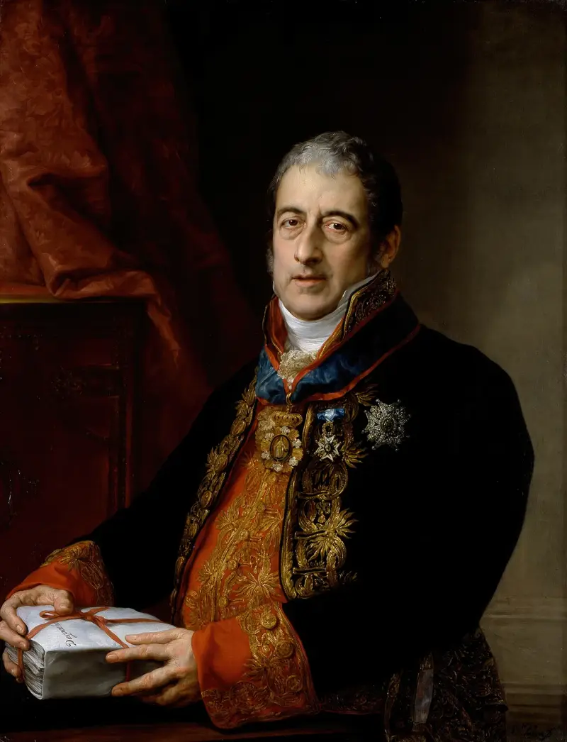 Porträt von Juan Miguel de Grijalba von Vicente López Portaña