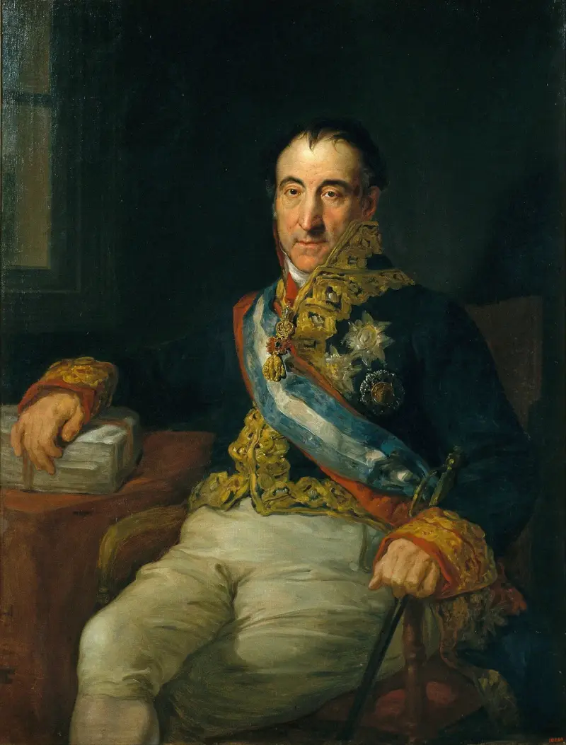 Portret markiza de Labrador, hiszpańskiego ambasadora na kongresie wiedeńskim w 1815 roku, Vicente López Portaña