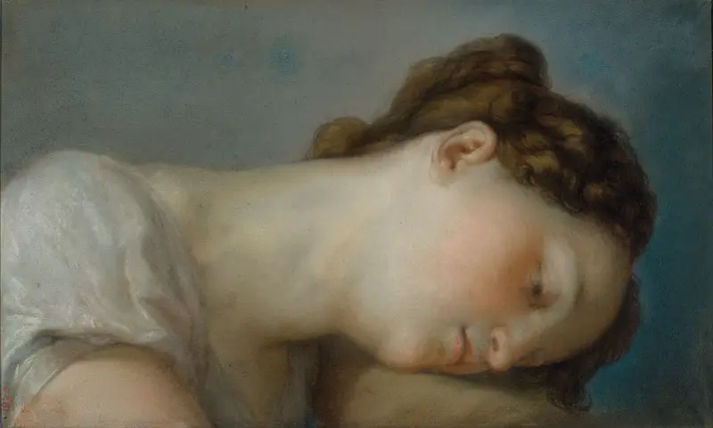 Woman’s Head av Vicente López Portaña