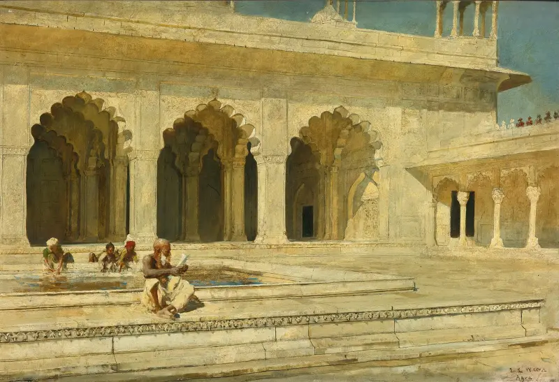 Perlová mešita, Ágra, Edwin Lord Weeks