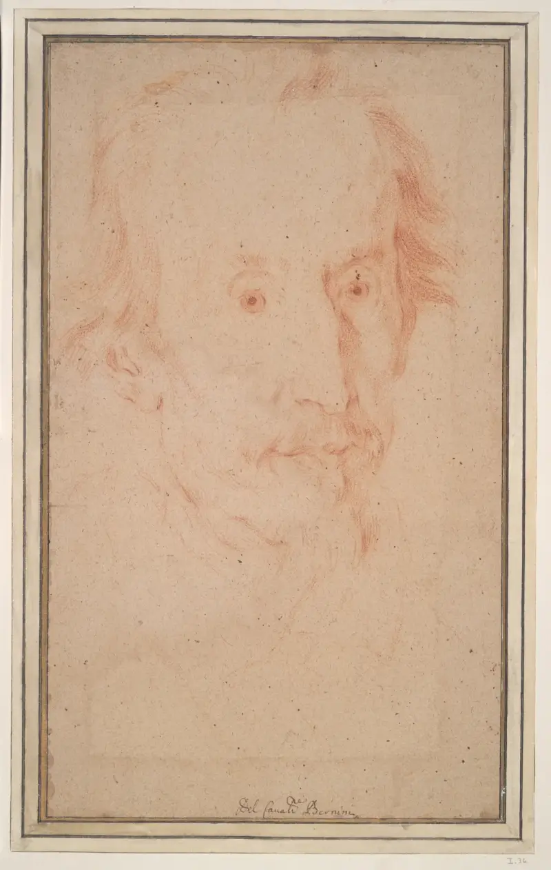 Portrait of Cardinal Sforza Pallavicino von Gian Lorenzo Bernini