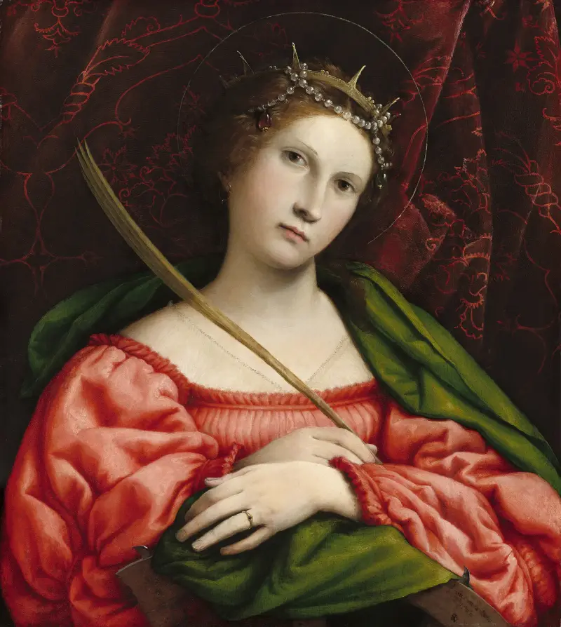 Święta Katarzyna, Lorenzo Lotto