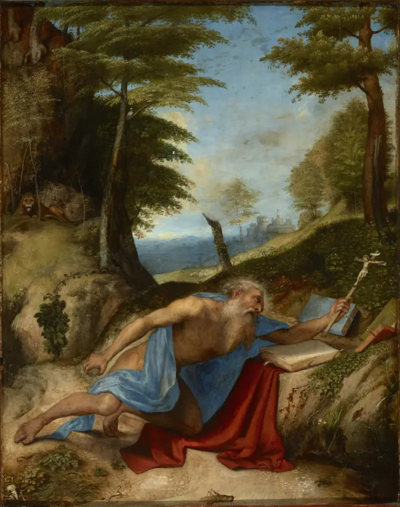 Svatý Jeroným v pokání, Lorenzo Lotto