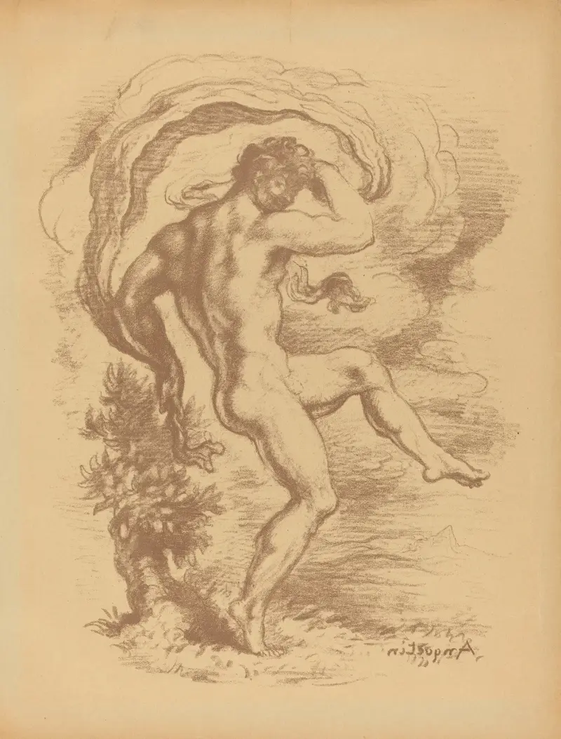 Tańcząca naga, Louis Anquetin
