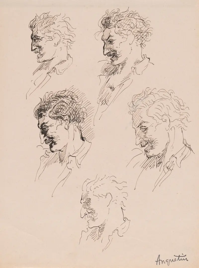 Studia głów, Louis Anquetin