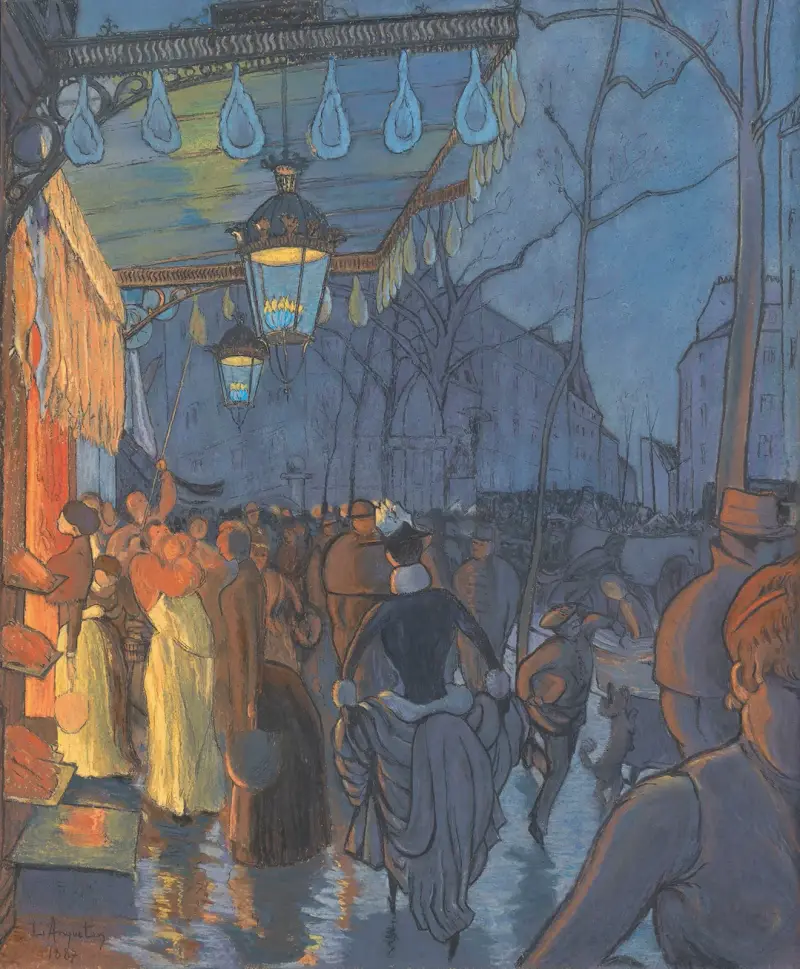Avenue de Clichy av Louis Anquetin