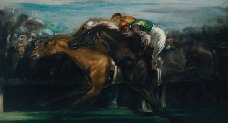 Les Courses av Louis Anquetin
