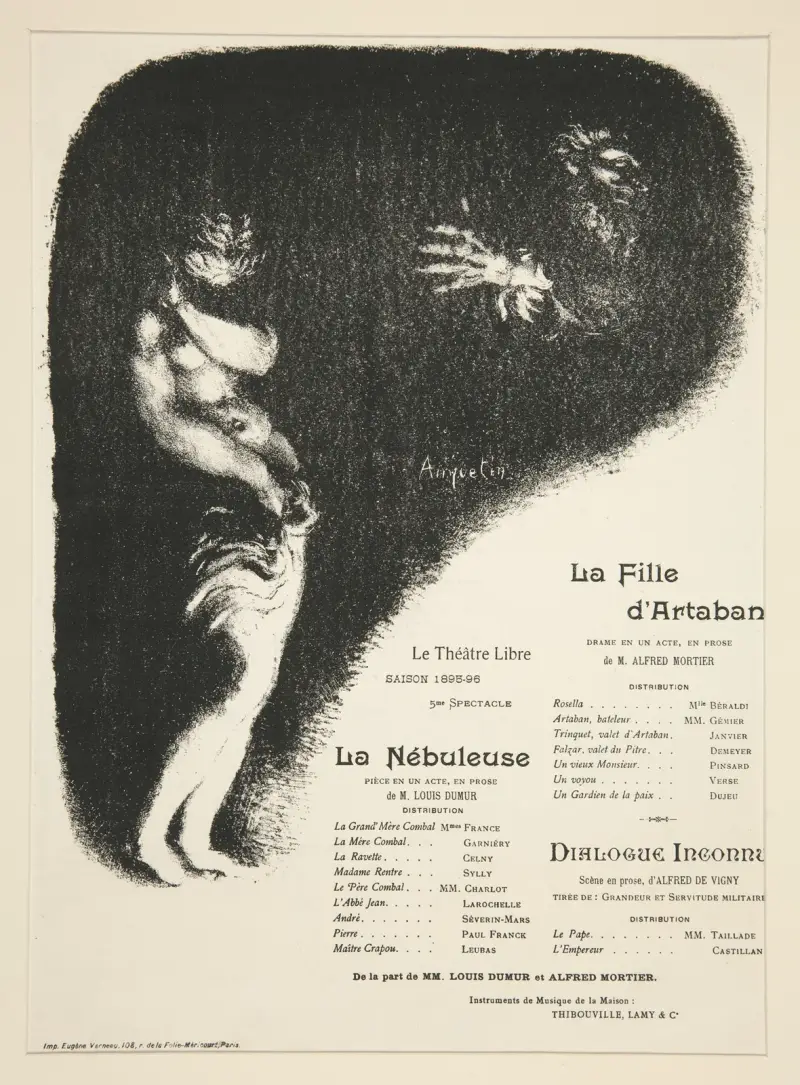 Program dla Le Théâtre Libre, Louis Anquetin
