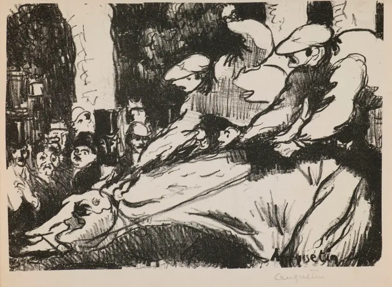 The Finish av Louis Anquetin