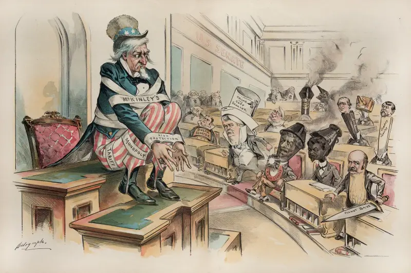 A senate for revenue only av Louis Dalrymple