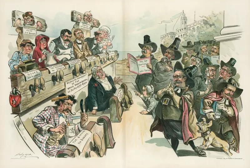 In the interest of labor and morality av Louis Dalrymple