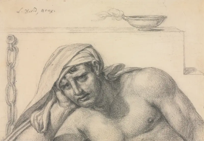 Vězeň, Jacques Louis David