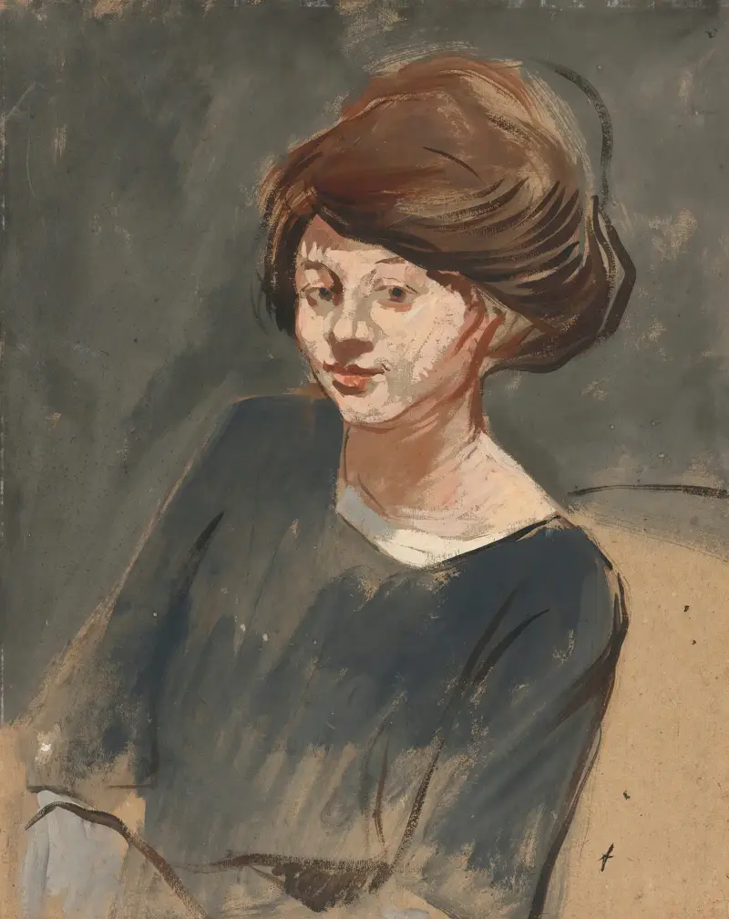Bildnis einer Frau von Jean-Louis Forain