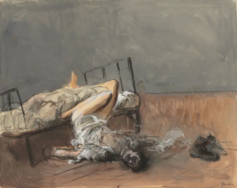 Der Selbstmord von Jean-Louis Forain