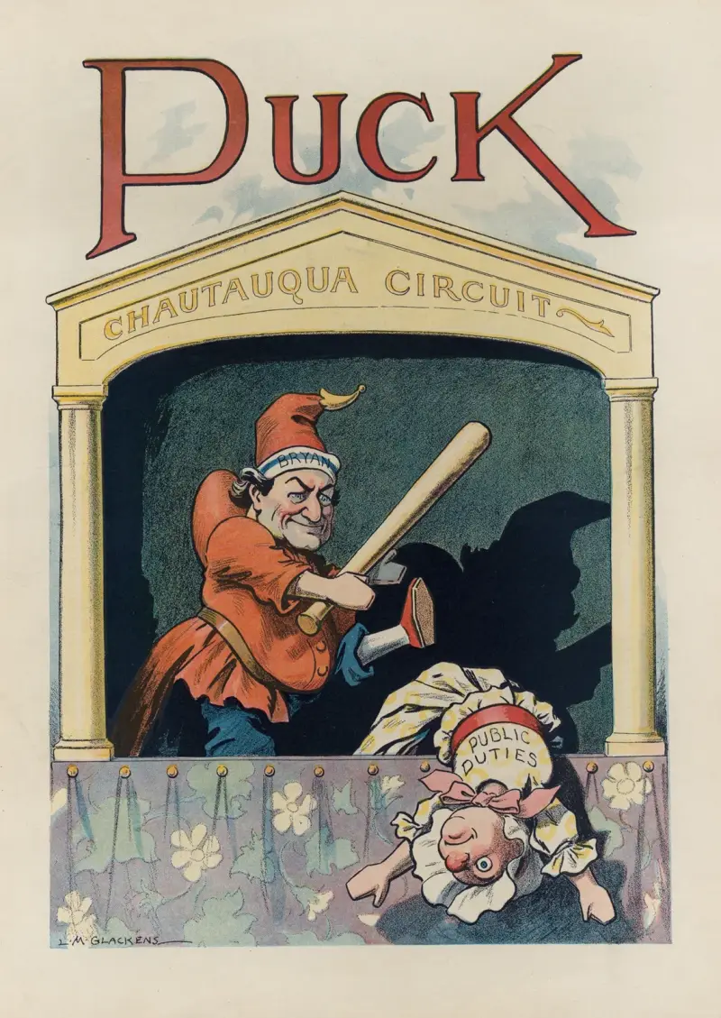 Punch und Judy von Louis Glackens