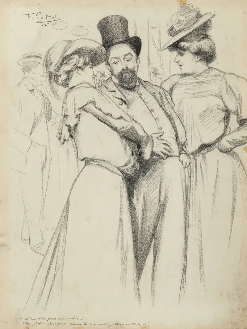 Belle situation av Fernand Louis Gottlob