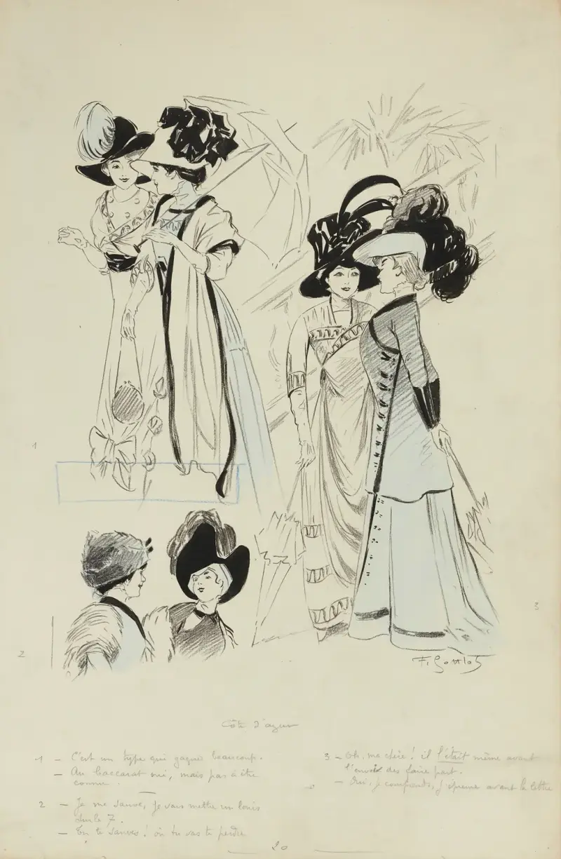 Côte d’Azur von Fernand Louis Gottlob
