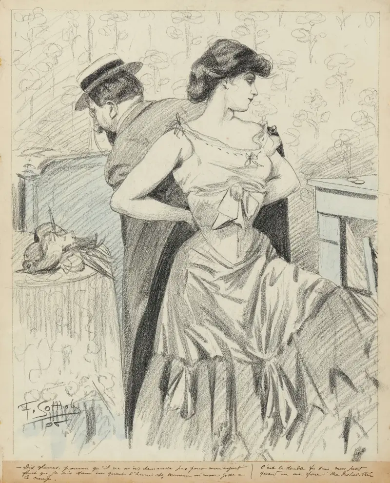Dix francs, pourvu qu’il ne m’en demande pas pour mon argent. Faut que je sois dans un quart d’heure chez Maman où mon von Fernand Louis Gottlob