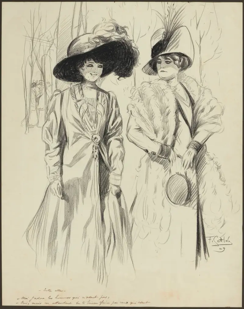 Entre elles av Fernand Louis Gottlob