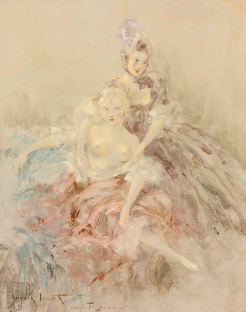 Podle Fragonarda, Louis Icart
