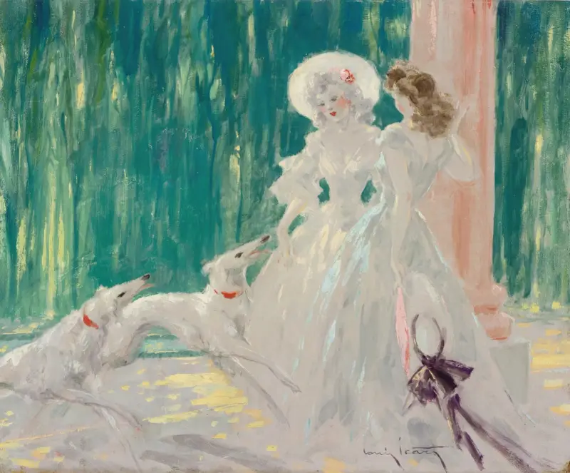 Le bel aprés midi av Louis Icart
