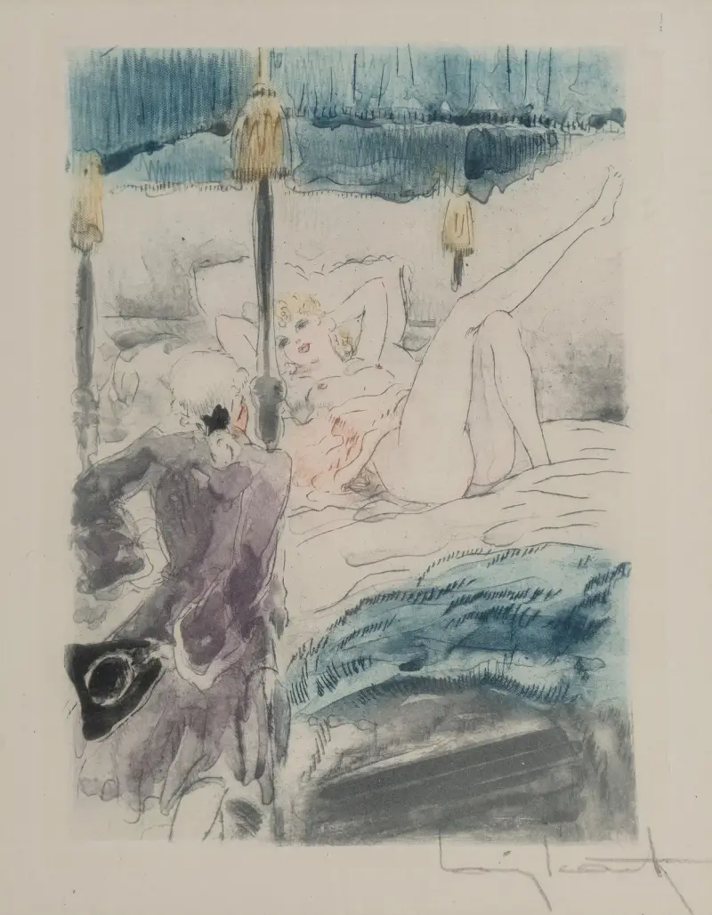 Die Nacht und der Augenblick, Tafel 2 von Louis Icart