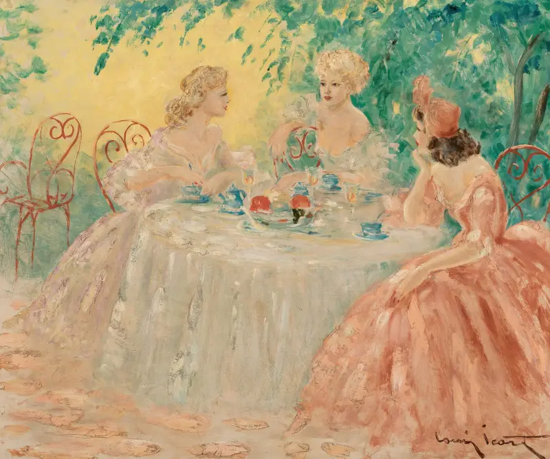 Sharing confidences av Louis Icart