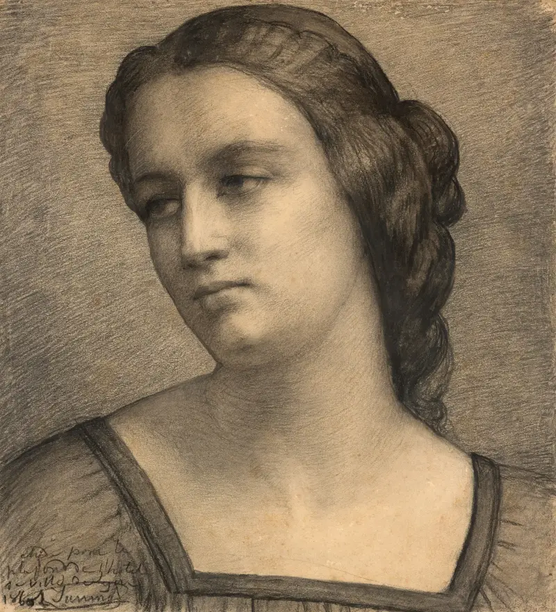 Studie für die Decke des Rathauses von Lyon, 1860 von Louis Janmot