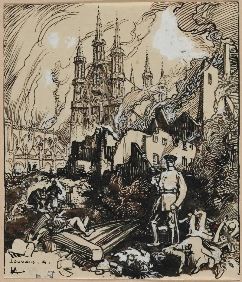Löwen von Auguste Louis Lepère