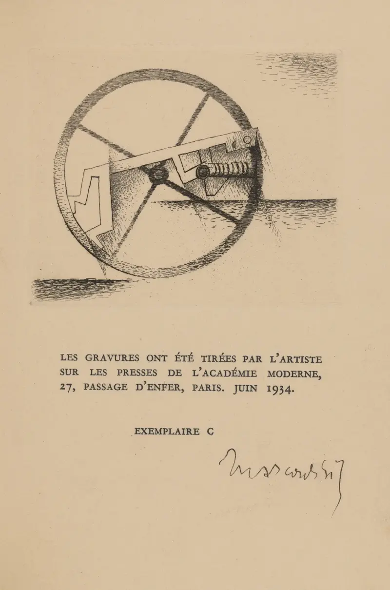 Exemplaire C av Louis Marcoussis