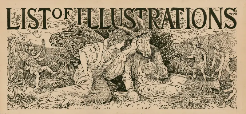 Titelillustrationer till Lambs Tales from Shakespeare, 1917 – nr 2 av Louis Rhead