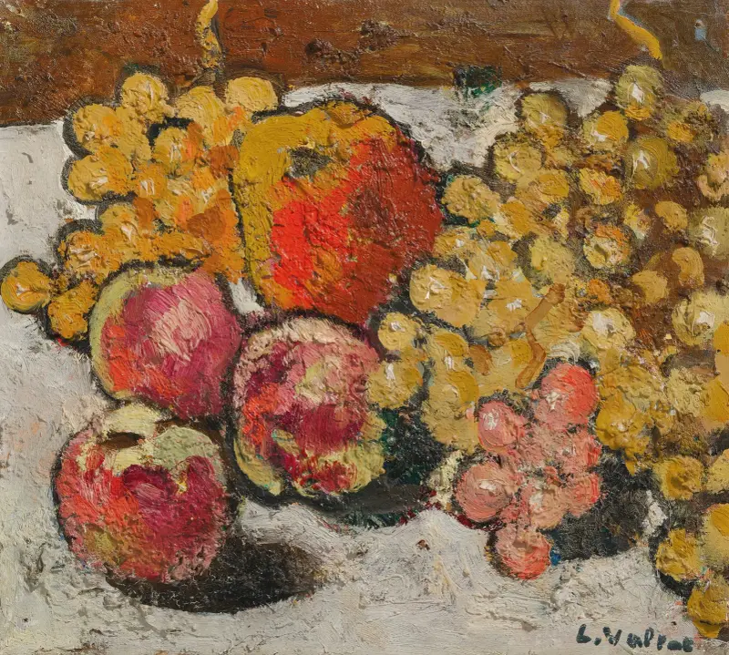 Persikor, äpplen och vindruvor av Louis Valtat