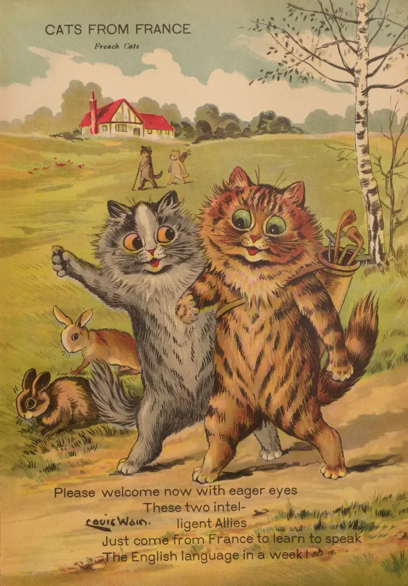 Kočky z Francie, Louis Wain
