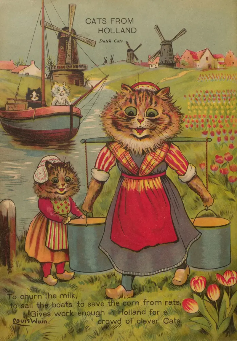 Kočky z Holandska, Louis Wain