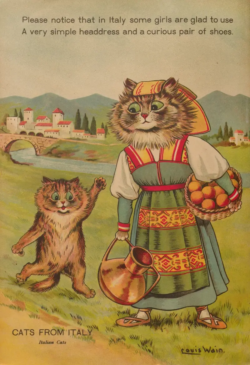 Kočky z Itálie, Louis Wain
