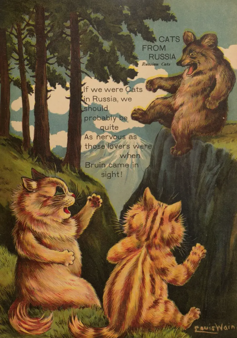 Kočky z Ruska, Louis Wain