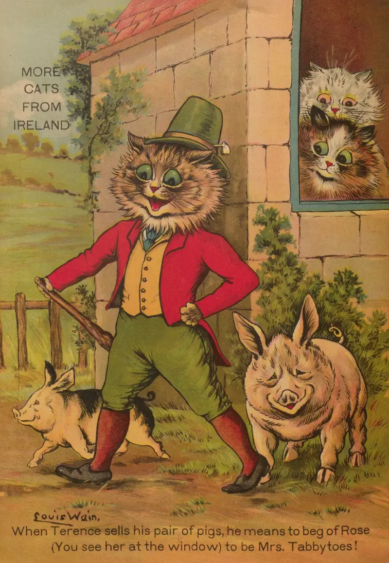 Další kočky z Irska, Louis Wain
