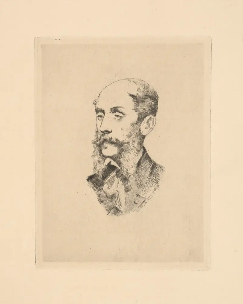 Charles Chaplin, Louise Abbéma