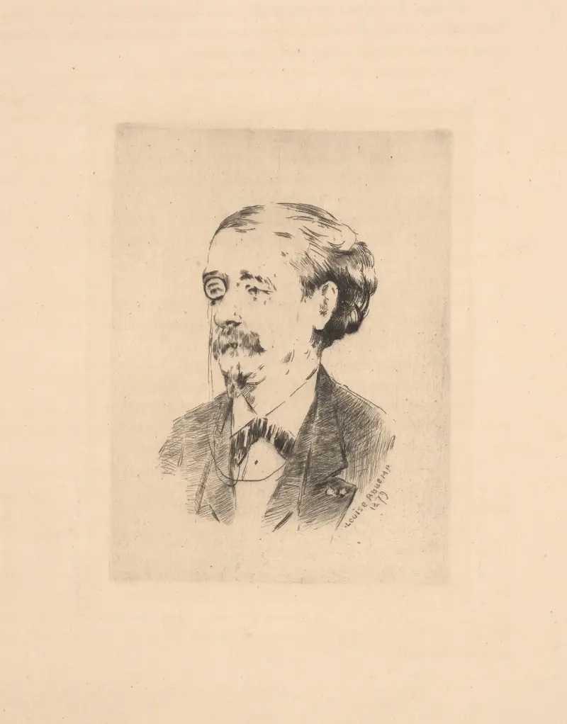 Jules Claretie, 1879 – Nr. 1, Louise Abbéma