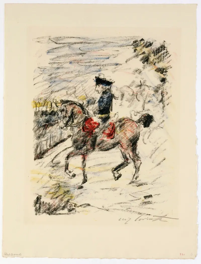 Die Wachtparade av Lovis Corinth