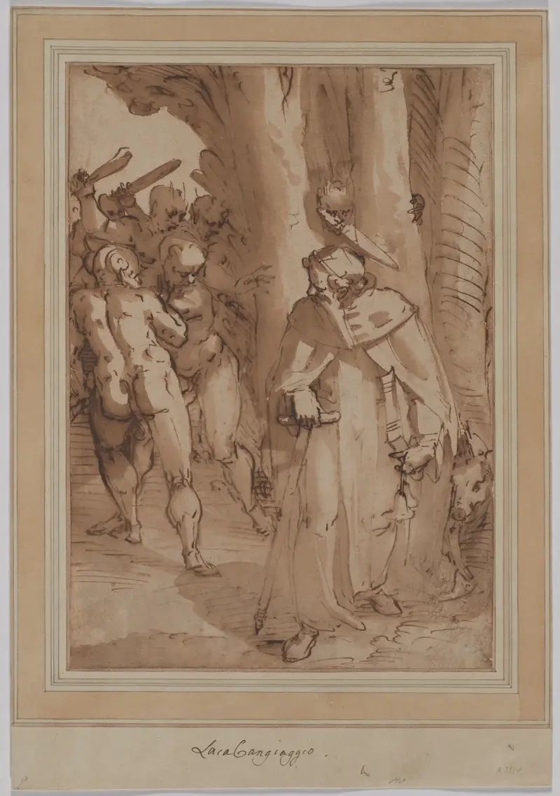 Versuchung des heiligen Antonius von Luca Cambiaso