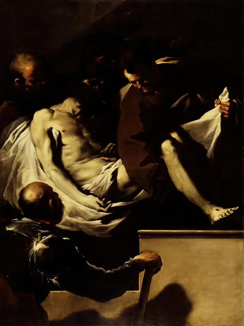 Die Grablegung Christi von Luca Giordano