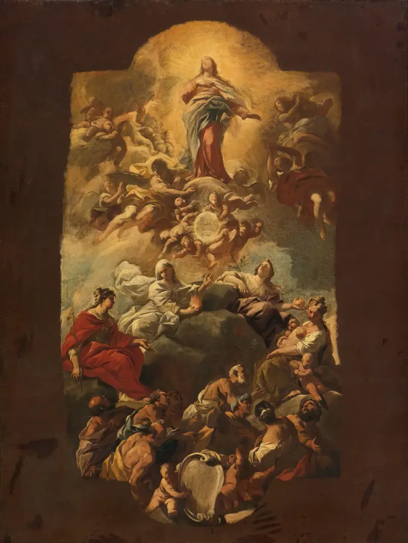 Mariä Himmelfahrt von Luca Giordano