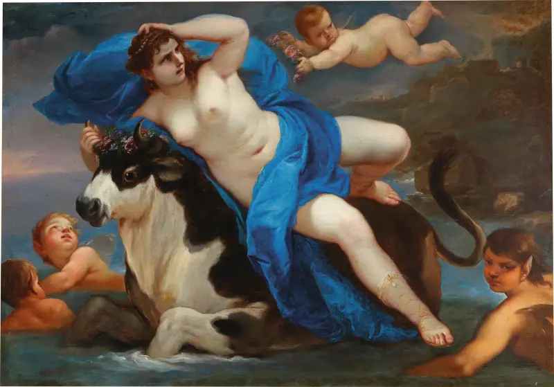Der Raub der Europa von Luca Giordano