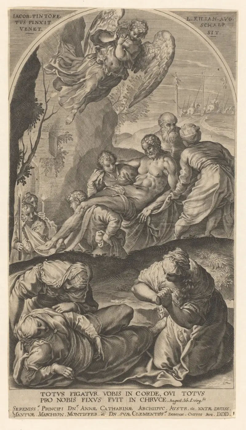 Grablegung Christi von Lucas Kilian
