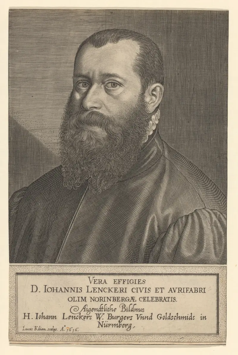 Porträt des Hans Lencker von Lucas Kilian