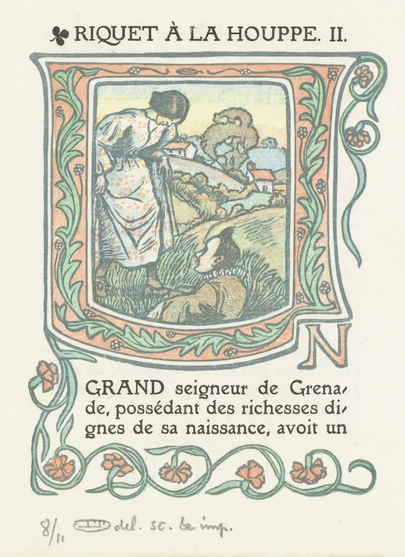Wielka litera U, Lucien Pissarro