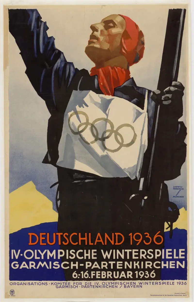 Deutschland 1936 von Ludwig Hohlwein