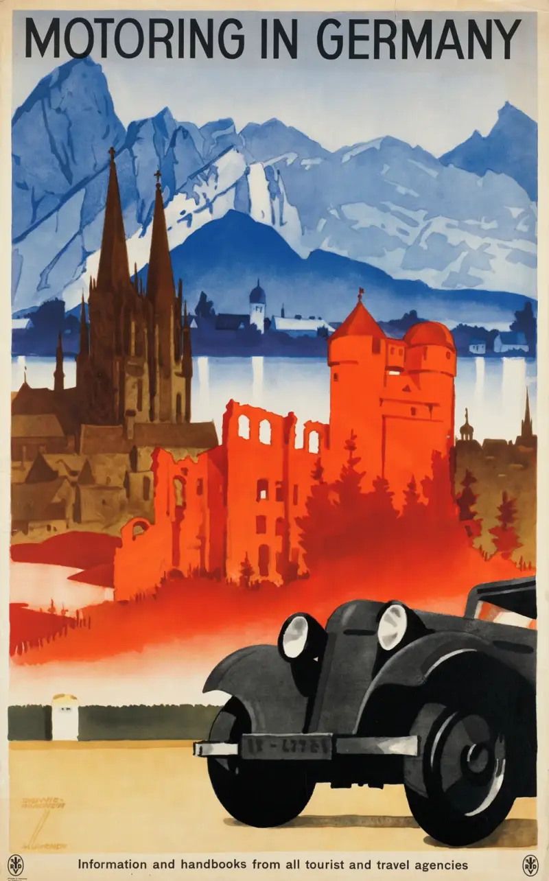 Motoring in Germany, Ludwig Hohlwein